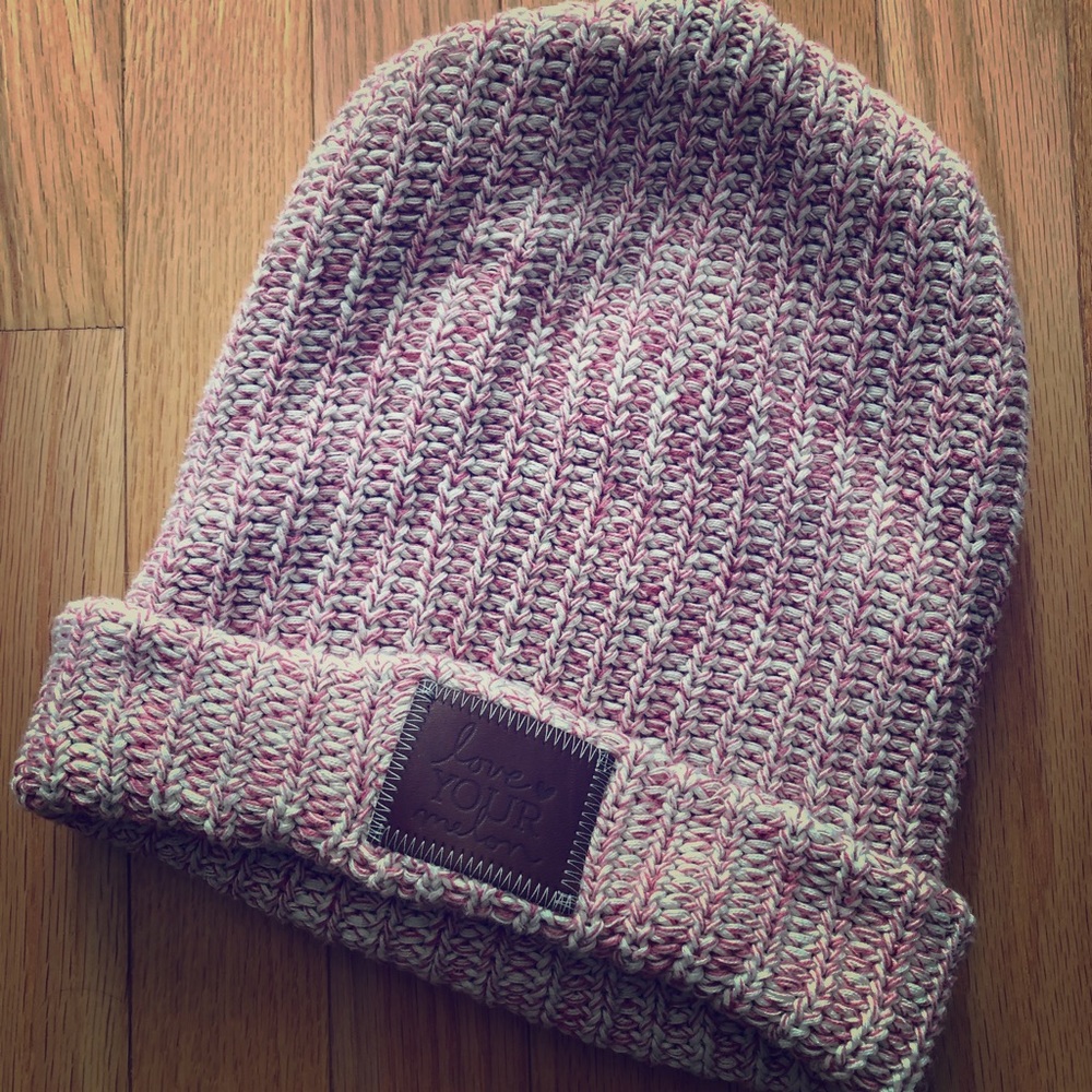 Love Your Melon Pink Speckled Hat